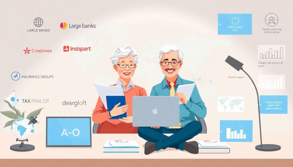 Financial Planning for Retirees Living Abroad - иллюстрация