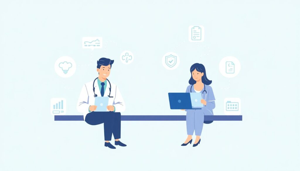 Financial Planning for Remote Healthcare Workers - иллюстрация