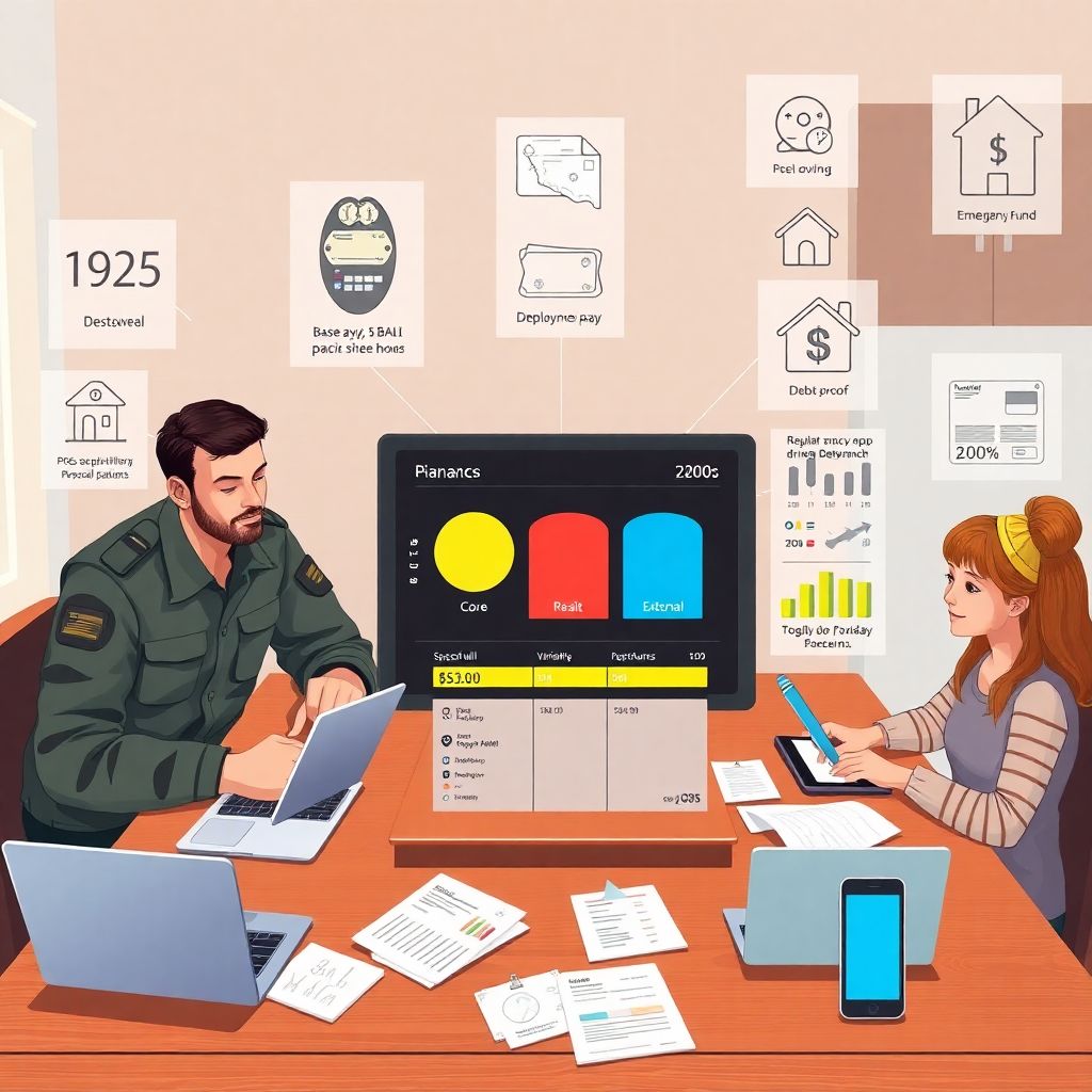 Personal finance for military families: budget strategies for stable money management