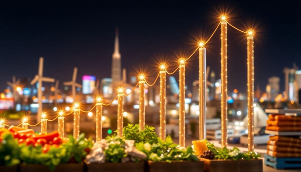 Growing Sector - иллюстрация