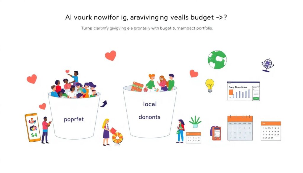 Saving for a Cause: Philanthropy on a Budget - иллюстрация