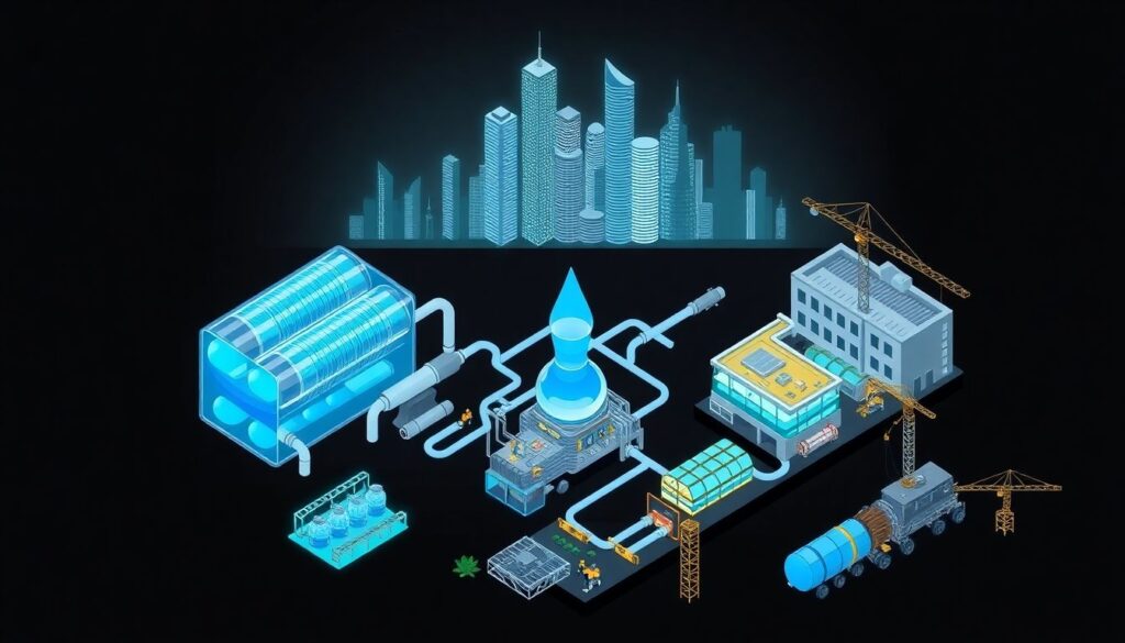 Investing in Water-Saving Technologies: A Green Theme - иллюстрация