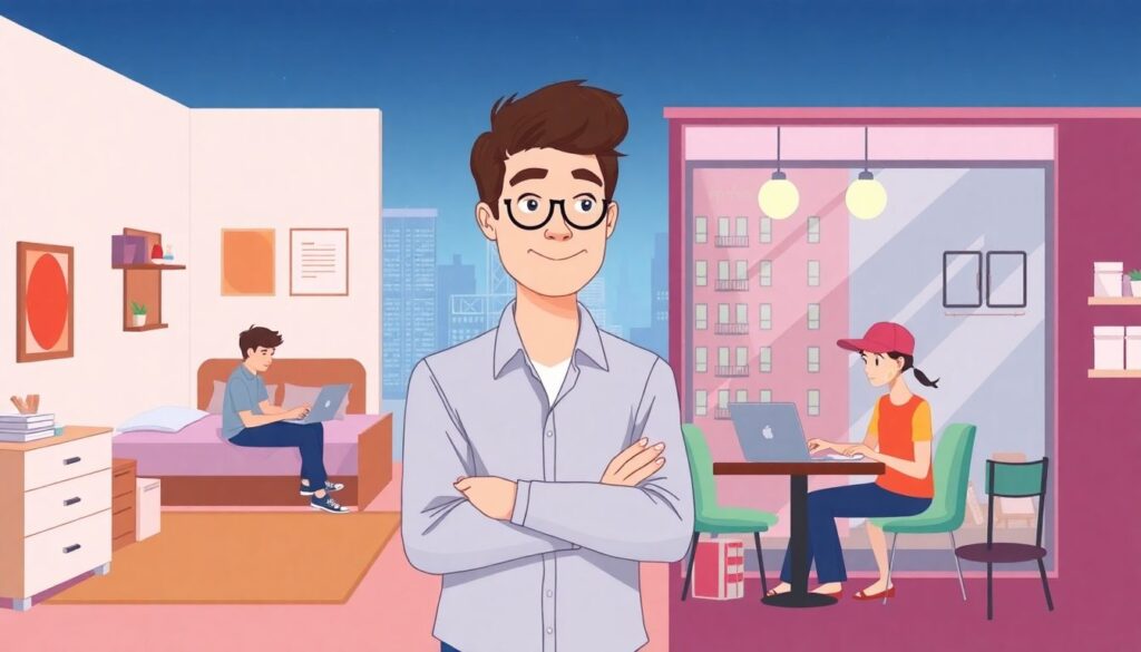 Saving for a Down Payment on a Home in a High-Cost City - иллюстрация