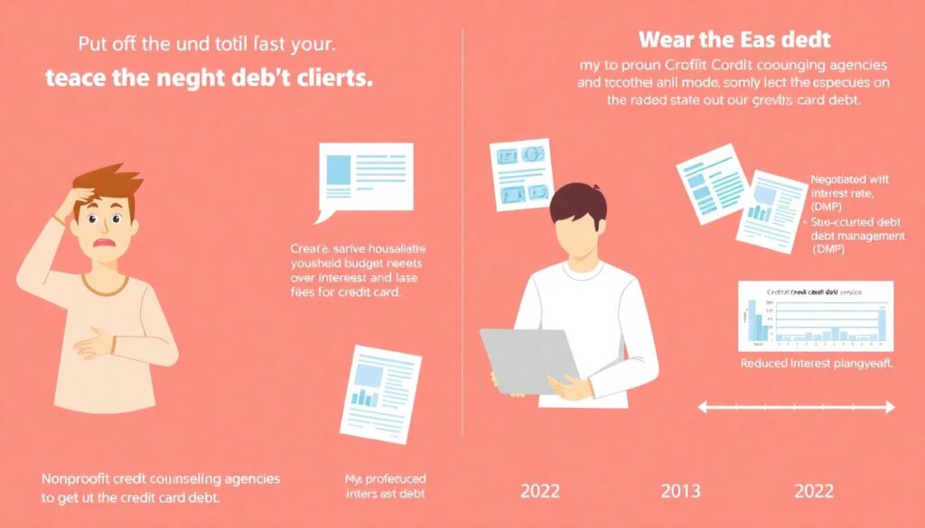 Breaking the Credit Card Cycle: Practical Steps to Stop Living in the Red - иллюстрация