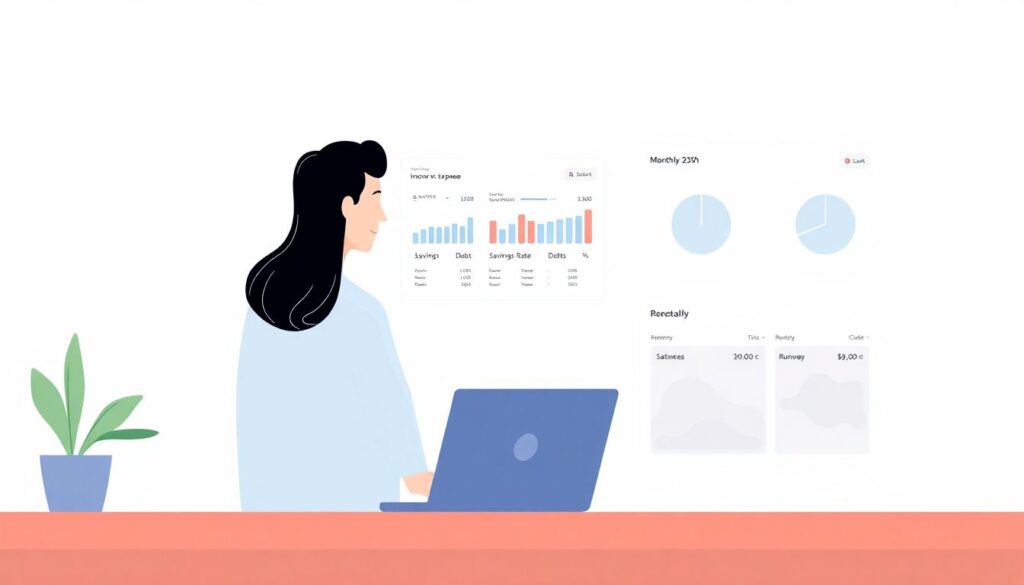 How to Read a Financial Dashboard: KPIs for Personal Finance - иллюстрация