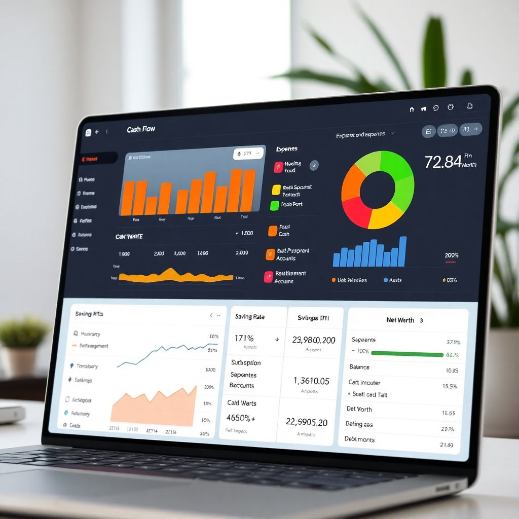 How to read a financial dashboard and understand key kpis for personal finance