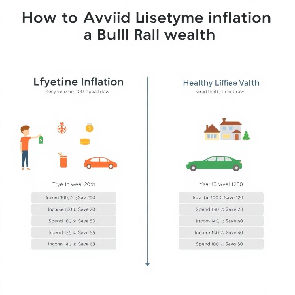 How to avoid lifestyle inflation and grow wealth for long-term financial freedom